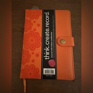 Orange Patterned Journal by Markings